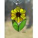 Sunflower in direct sunlight. Transparent petals.