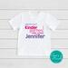 Back to School Shirt: Watch Out Kindergarten! Personalized Shirt for the First Day of School