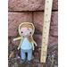 Tiny crochet Thunberg, Greta Thunberg for sale, stuffed Thunberg, Greta Thunberg stuffed doll, small Thunberg crochet, small Thunberg amigurumi, small crochet Thunberg, mini Greta crochet, mini Thunberg amigurumi, Greta Thunberg crochet, Thunberg crochet amigurumi