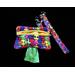 autism awareness dog poop bag holder with wristlet and free roll of bags