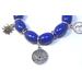 Sapphire Blue Virgo Birthstone Charm Bracelet