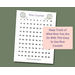 Row Counter page with a sign that says: Keep Track of what row you  are crocheting with this easy to use Row Counter.