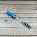 Light blue fountain pen