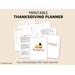 Thanksgiving Planner Printable PDF