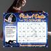 Editable Gymnastics Fundraiser Calendar, Pick a Date to Donate Calendar Fundraiser, Instant Download