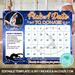 Editable Gymnastics Fundraiser Calendar, Pick a Date to Donate Calendar Fundraiser, Instant Download