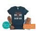 Personalized Color Guard Spirit Apparel - Color Guard Senior Mom Marching Band Shirt Class of 2025 with Team Mascot
