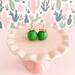 Jungle Green Miniature Barrel Cactus Earrings