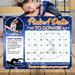 Editable Gymnastics Fundraiser Calendar, Pick a Date to Donate Calendar Fundraiser, Instant Download