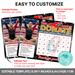 Customizable Gymnastics Pick A Date Fundraising Donation Calendar Template