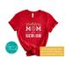 Personalized Senior Year Shirt - Cheerleading Mom of a Senior T-Shirt in School Colors with Team Mascot, Class of 2025