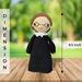 rosa parks doll, civil rights dolls, doll rosa parks, rosa park, rosa park doll, rosa parks doll target, rosa parks inspiring women doll, rbg doll, crochet rbg doll, rbg crochet doll, rbg dolls for sale, ruth bader doll, ruth bader ginsburg amigurumi, ruth bader ginsburg crochet doll, Crocheted Abe Lincoln, Handmade Lincoln Doll, Abe Lincoln Plushie, Civil War Era Crochet, Abraham Lincoln Soft Toy