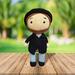rosa parks doll, civil rights dolls, doll rosa parks, rosa park, rosa park doll, rosa parks doll target, rosa parks inspiring women doll, rbg doll, crochet rbg doll, rbg crochet doll, rbg dolls for sale, ruth bader doll, ruth bader ginsburg amigurumi, ruth bader ginsburg crochet doll, Crocheted Abe Lincoln, Handmade Lincoln Doll, Abe Lincoln Plushie, Civil War Era Crochet, Abraham Lincoln Soft Toy