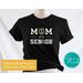 Cheerleading Shirt | Cheer Mom of a Senior | Class of 2025 | Short-Sleeve Shirt