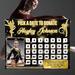 DIY Gymnastics Themed Donation Calendar Fundraising Template