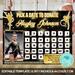 DIY Gymnastics Themed Donation Calendar Fundraising Template