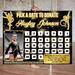 DIY Gymnastics Themed Donation Calendar Fundraising Template