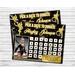 DIY Gymnastics Themed Donation Calendar Fundraising Template