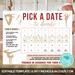 Editable Minimalist Gymnastics Themed Donation Calendar Template