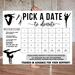 DIY Minimalist Gymnastics Themed Donation Calendar Template