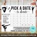 DIY Minimalist Gymnastics Themed Donation Calendar Template