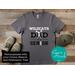 Personalized Senior Year Shirt - Cheerleading Dad of a Senior T-Shirt in School Colors with Team Mascot, Class of 2025