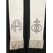 Personalized Officiant gift, monogrammed officiant gift, wedding officiant clergy stole, ceremony celebrant gift