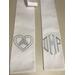 Personalized Officiant gift, monogrammed officiant gift, wedding officiant clergy stole, ceremony celebrant gift