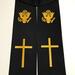 WWII Replica, Military clergy stole, military chaplain gift, vintage military clergy stole