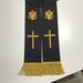 WWII Replica, Military clergy stole, military chaplain gift, vintage military clergy stole
