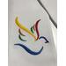 Ceremony clergy stole, rainbow officiant stole, gay pride wedding stole, colorful visitation stole