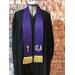 Personalized Officiant gift, monogrammed officiant gift, wedding officiant clergy stole, ceremony celebrant gift