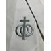 Wedding officiant clergy stole, celebrant stole, minister vestment, officiant gift, contemporary clergy stole, pastor gift