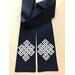 Clergy stole, officiant stole, ceremony celebrant stole, celebrant gift, unique clergy stole, endless knot clergy stole