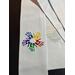 LGBTQ wedding, gay pride clergy stole, rainbow celebrant stole, gay weddings