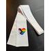LGBTQ wedding, gay pride clergy stole, rainbow celebrant stole, gay weddings