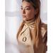 Madera Design Studio's Circles Necklace Versatile, bold, statement necklace. 18K gold plated hypoallergenic 24" chain. Wood and gold pendant