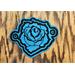 Royal Blue with Black Stiches