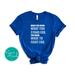 Patriotic Vote Blue Shirt - When You Know What You Stand For, You Know What to Fight For Election Shirt