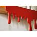 Blood splatter shelf accent, Horror decor shelf sitter, Spooky Season Decor, Accessory for Bookshelf, Display Shelf, or Mantel, Gothic Decor