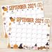Spooky September 2024 Halloween Themed Printable Calendar