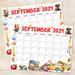 Printable September 2024 Back to School Calendar