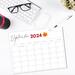 Minimalist Printable September 2024 Calendar