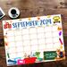 Printable September 2024 Calendar for Back to School Planning