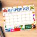 Printable September 2024 Calendar for Back to School Planning