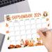 Printable September 2024 Calendar with Fall Animals