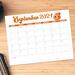 Simple September 2024 Minimalist Retro Calendar Printable