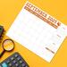 Printable September 2024 Simple Minimalist Retro Design Calendar Planner
