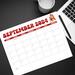 Retro and Minimalist Design Calendar September 2024