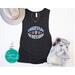 Women's Rights Vote Blue Shirt - A Woman's Place is in the White House Feminist Shirt for Women's Rights Muscle Tank Top